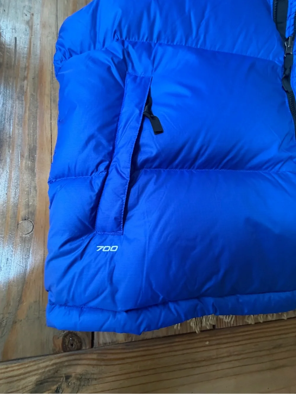 NORTH FACE 700 PRO DOWN VEST W HOOD NWOT MENS XXL